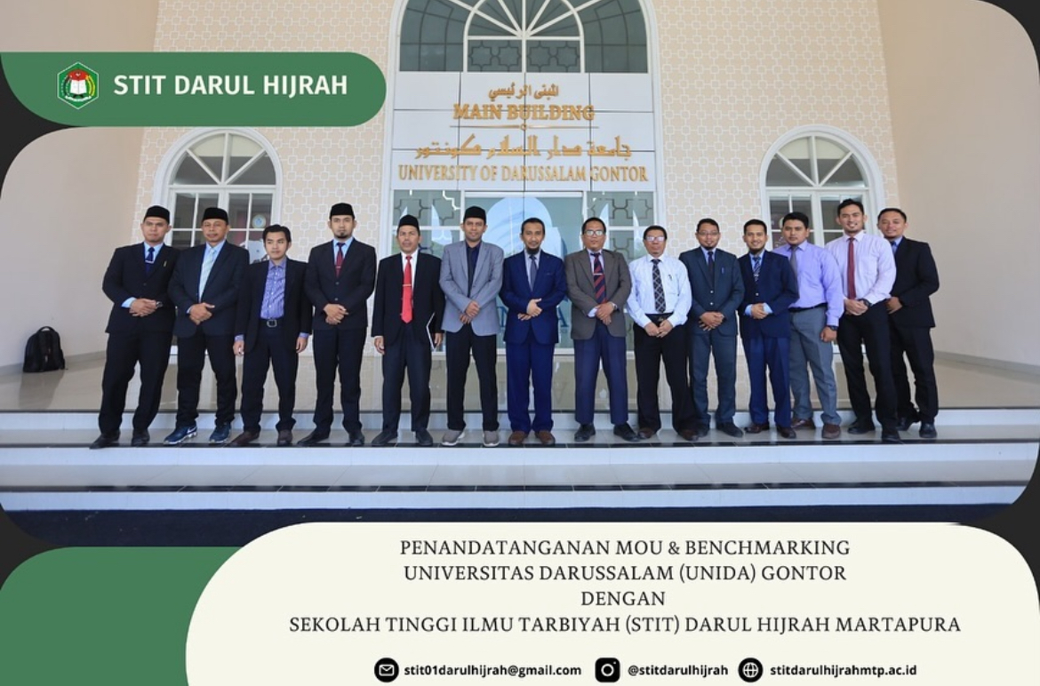 Penandatangan MOU & Benchmarking UNIDA Gontor dengan STIT Darul Hijrah