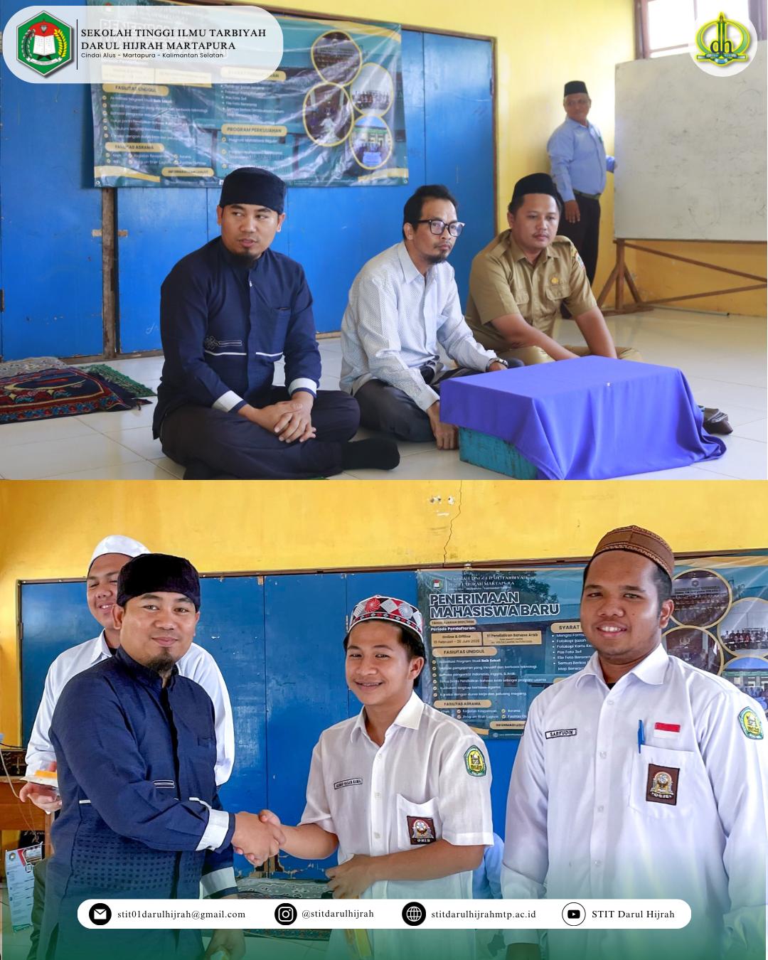 SOSISALISASI SEKOLAH TINGGI ILMU TARBIYAH DARUL HIJRAH MARTAPURADI PONDOK PESANTREN NURUL MA’AD