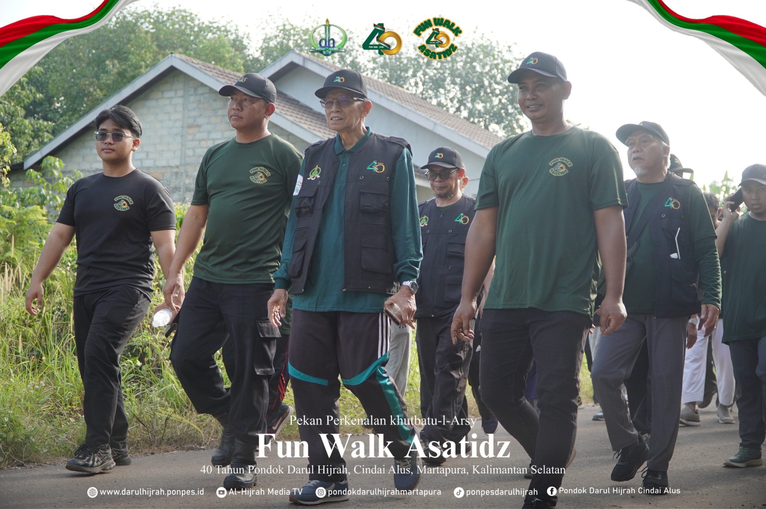Meriah dan Penuh Keakraban! Fun Walk Keluarga Besar Pondok Darul Hijrah Jadi Ajang Mempererat Ukhuwah