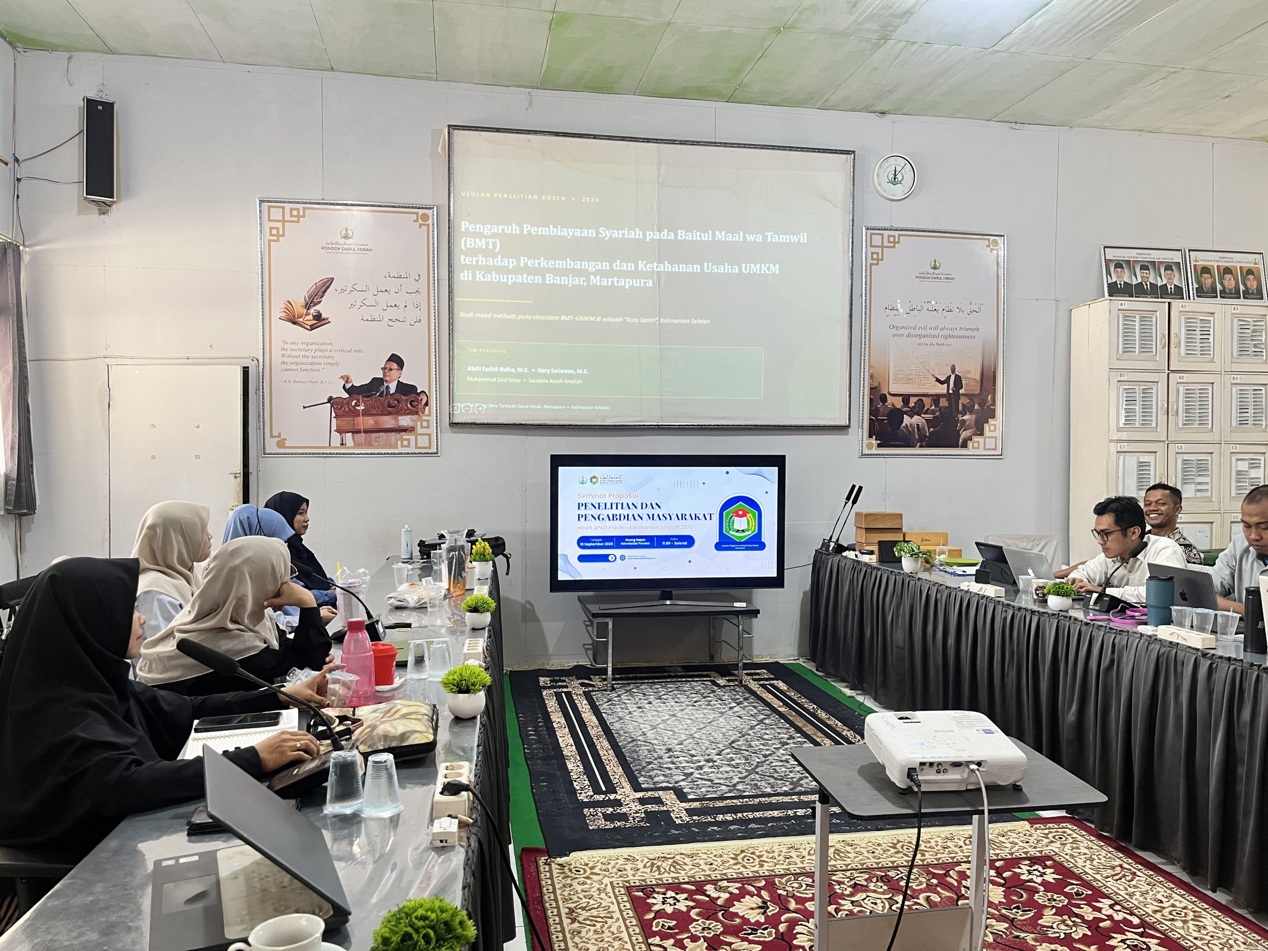 Menguatkan Tradisi Riset dan Pengabdian, LP2M Gelar Seminar Proposal Hibah APBD Kalsel 2026